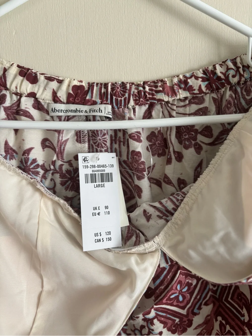 Abercrombie & Fitch bra free